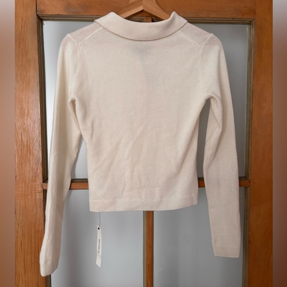Reformation Florentino Cashmere Sweater Cardigan.  XS NWT - Picture 4 of 4